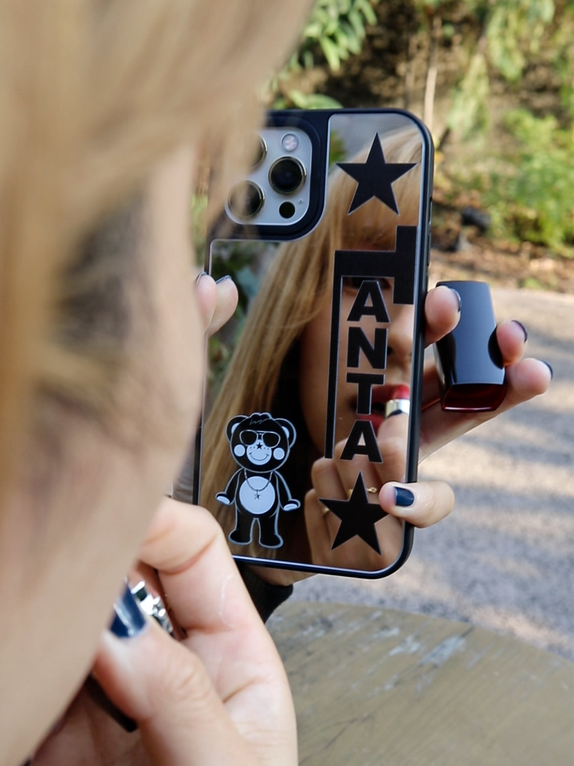 TANTA Logo Mirror iPhone Case